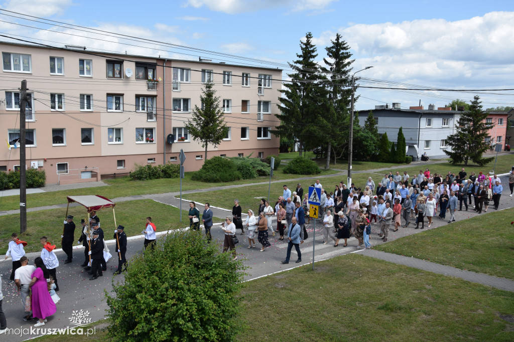 Boże Ciało w Polanowicach - wspomnienie TvK Polanowice