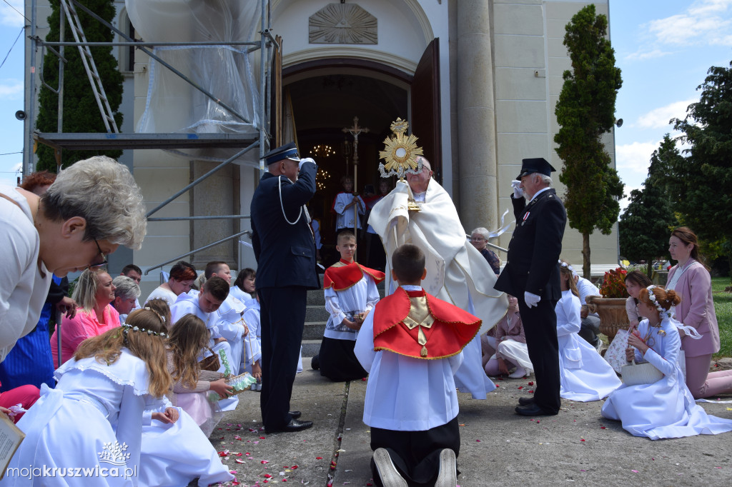Boże Ciało w Polanowicach - wspomnienie TvK Polanowice