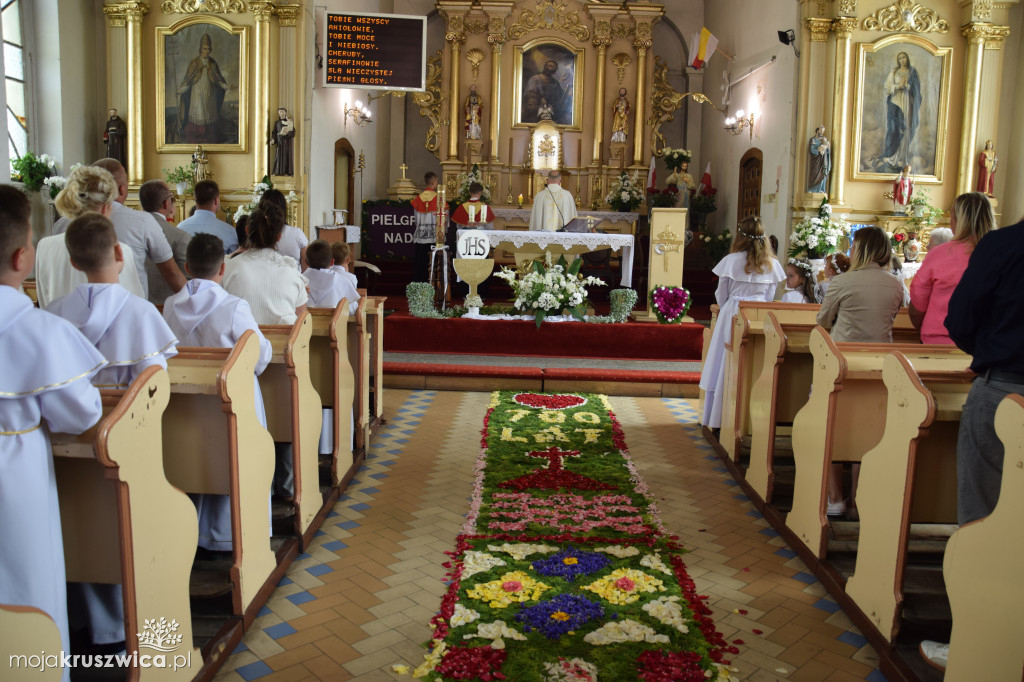 Boże Ciało w Polanowicach - wspomnienie TvK Polanowice