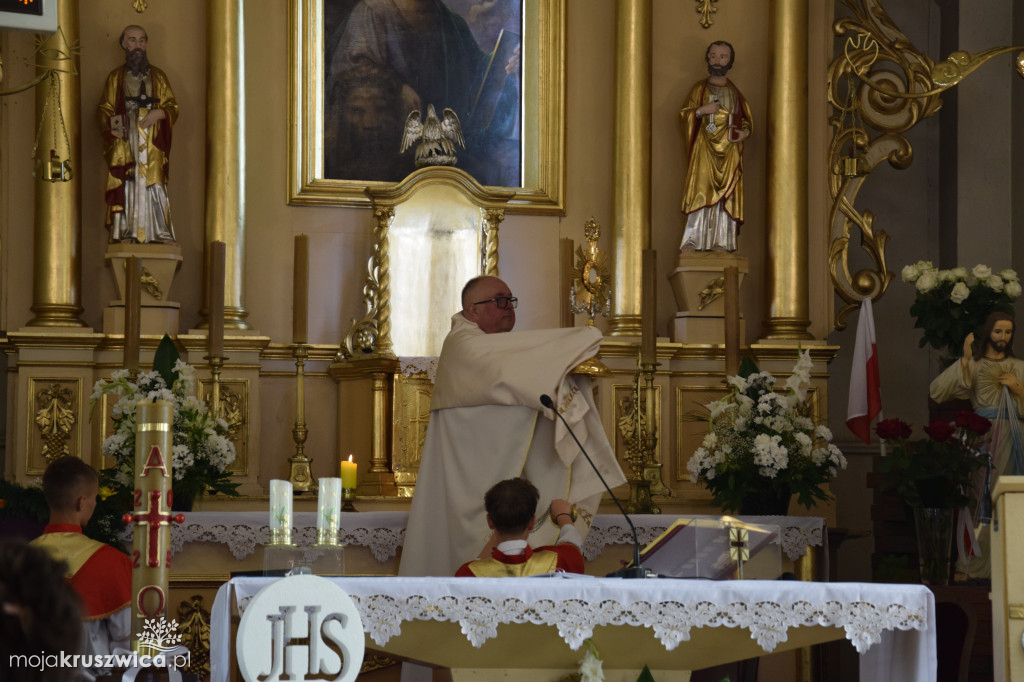 Boże Ciało w Polanowicach - wspomnienie TvK Polanowice
