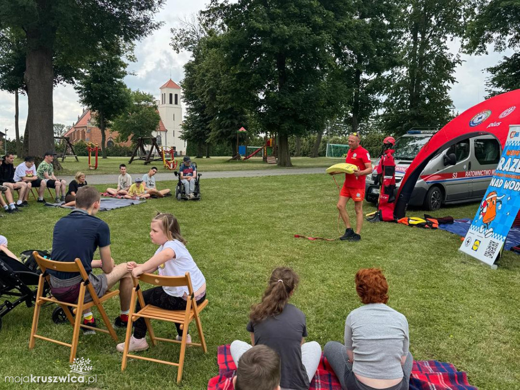 Nadgoplańskie WOPR Kruszwica prowadzi działania edukacyjne