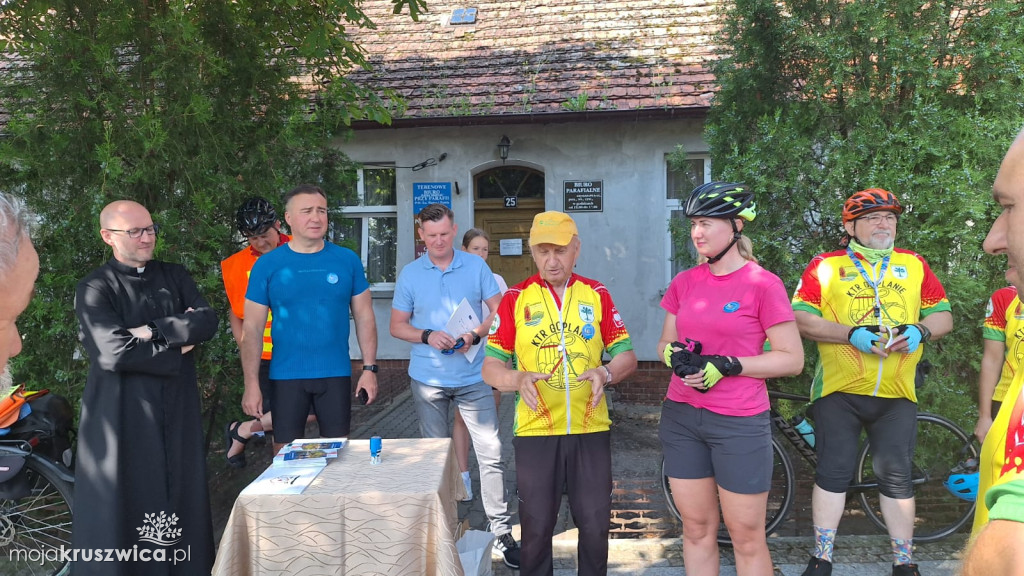 Rajd rowerowy z okazji 5-lecia Szlaku św. Jakuba Drogą Nadgoplańską