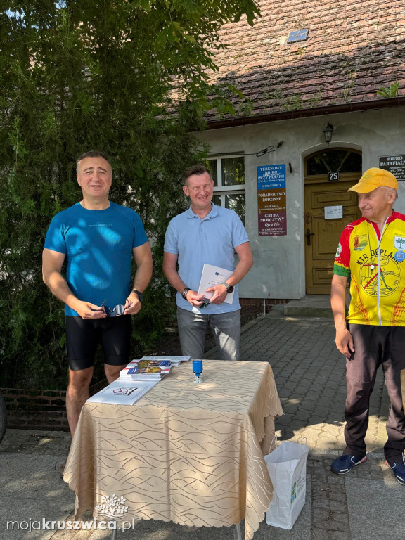 Rajd rowerowy z okazji 5-lecia Szlaku św. Jakuba Drogą Nadgoplańską