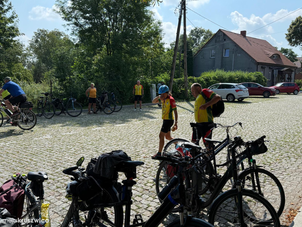 Rajd rowerowy z okazji 5-lecia Szlaku św. Jakuba Drogą Nadgoplańską