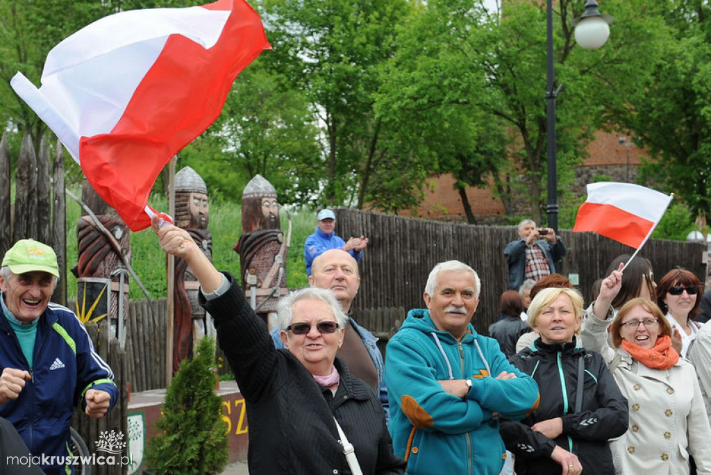 Andrzej Duda w Kruszwicy 2015