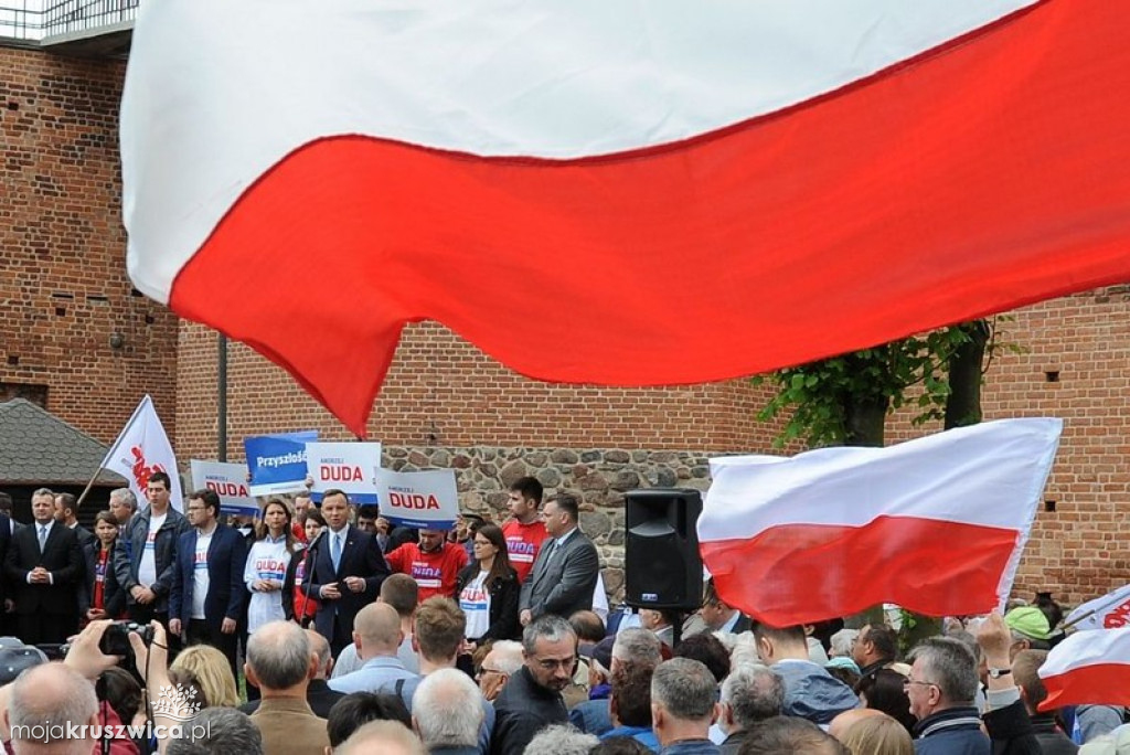 Andrzej Duda w Kruszwicy 2015