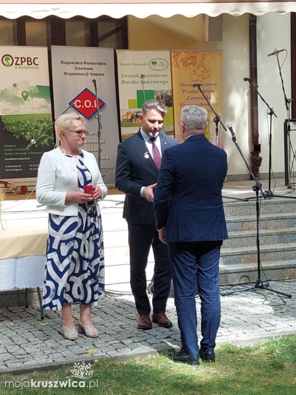 Piotr Jackowski i Aleksander Burzyński nagrodzeni honorową odznaką