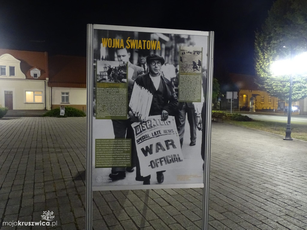 Wystawa IPN na rynku w Kruszwicy już dostępna