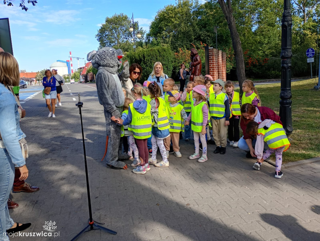 Mała mysz pojawiła się pod zamkowym wzgórzem [ZDJĘCIA]