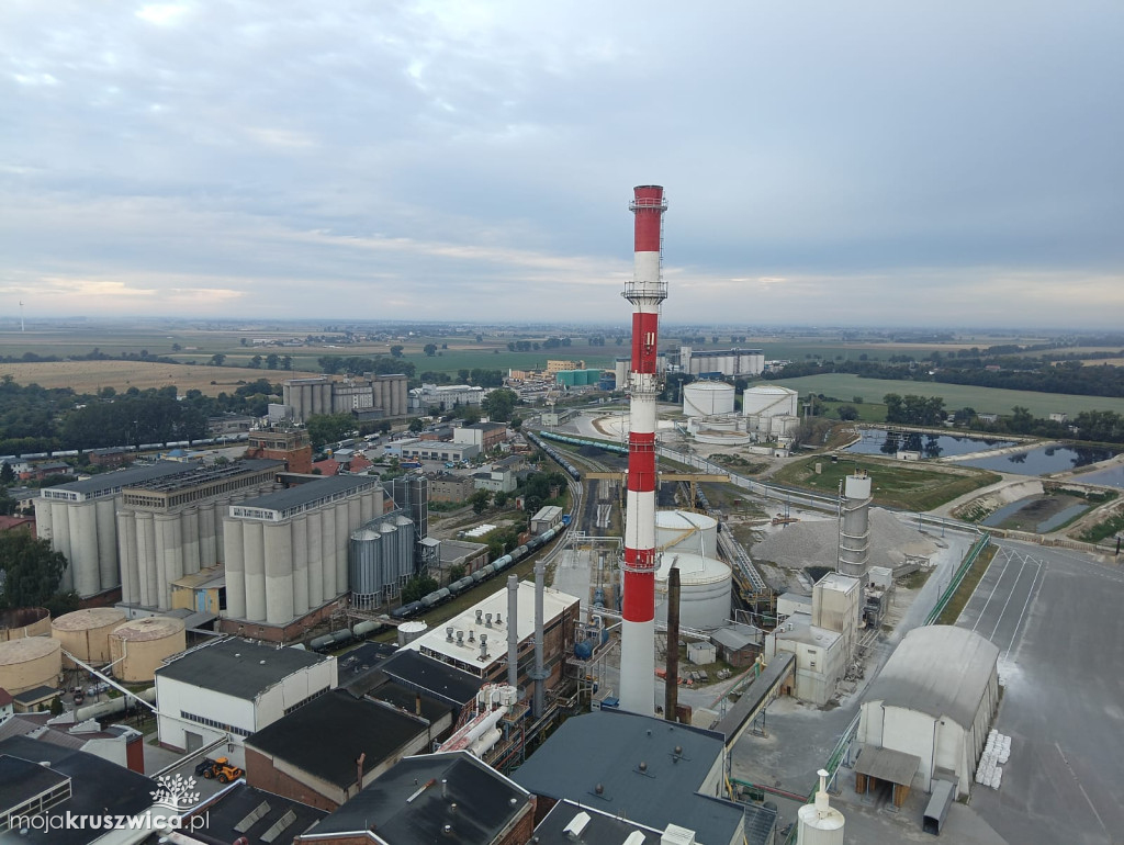W Kruszwicy powstaje nowy silos. Mamy zdjęcia z placu budowy!