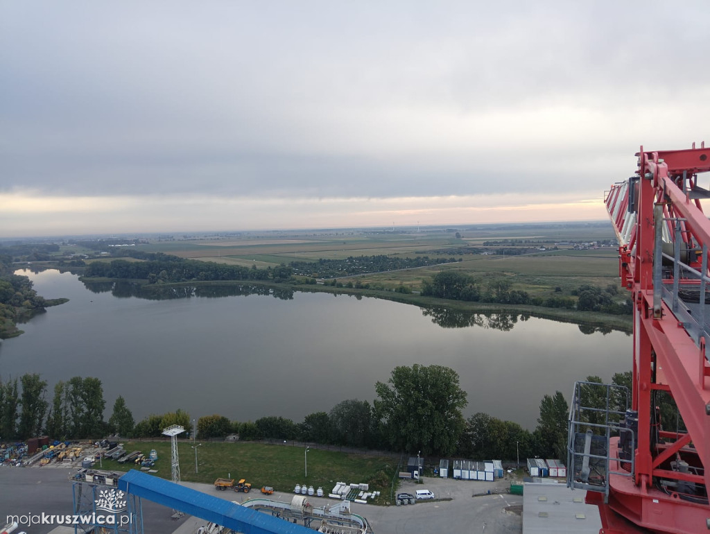 W Kruszwicy powstaje nowy silos. Mamy zdjęcia z placu budowy!