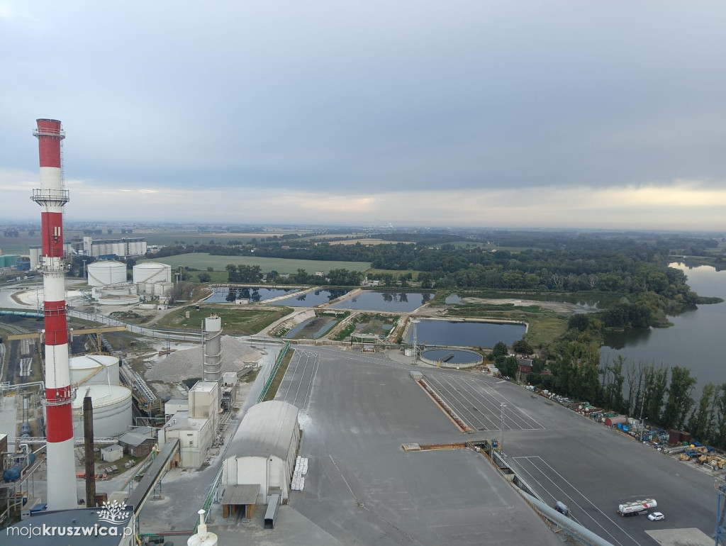 W Kruszwicy powstaje nowy silos. Mamy zdjęcia z placu budowy!