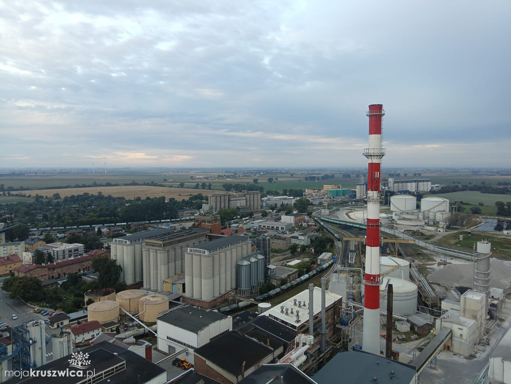 W Kruszwicy powstaje nowy silos. Mamy zdjęcia z placu budowy!