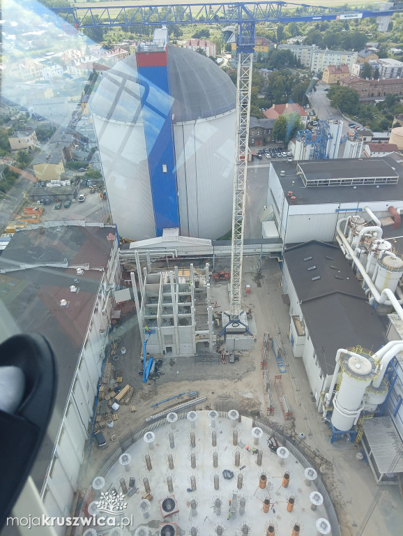 W Kruszwicy powstaje nowy silos. Mamy zdjęcia z placu budowy!