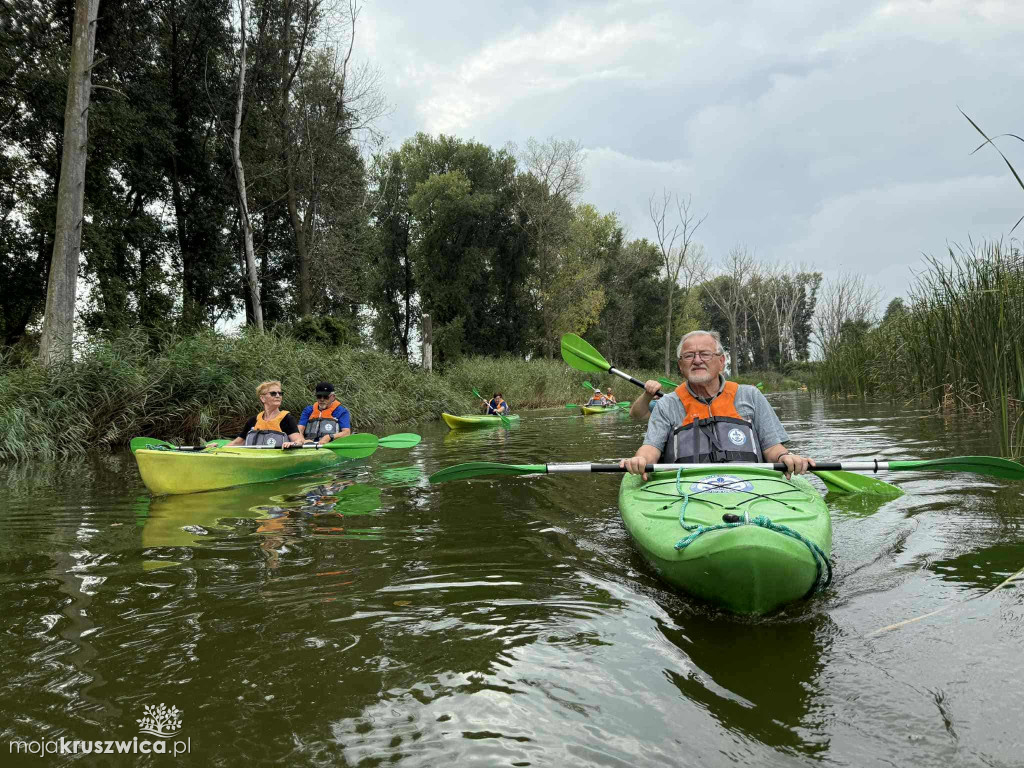 Na zakończenie wakacji odbył się spływ kajakowy