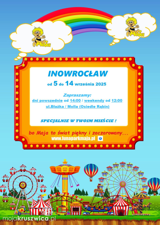 Lunapark Maja: Udostępnij i zgarnij karnet o wartości 120 złotych!