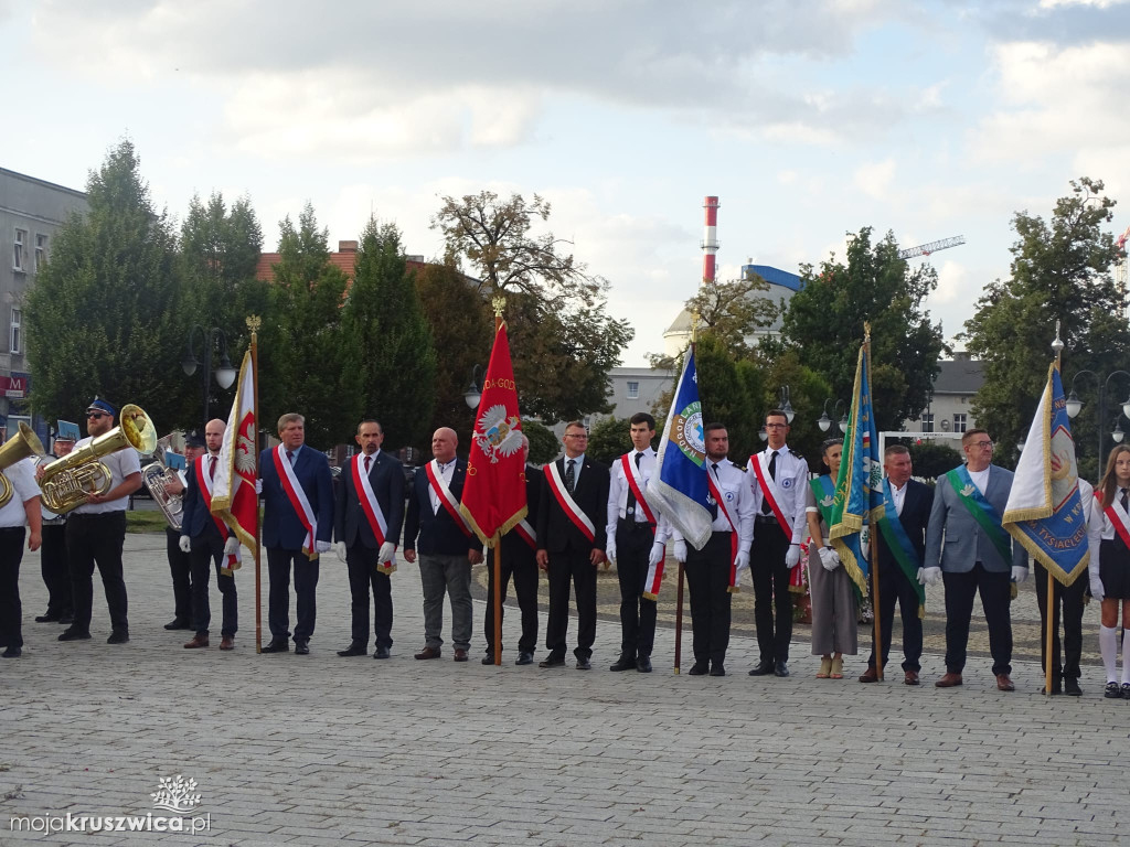 Uroczystości upamiętniające ofiary agresji niemieckiej z 1939 roku w Kruszwicy