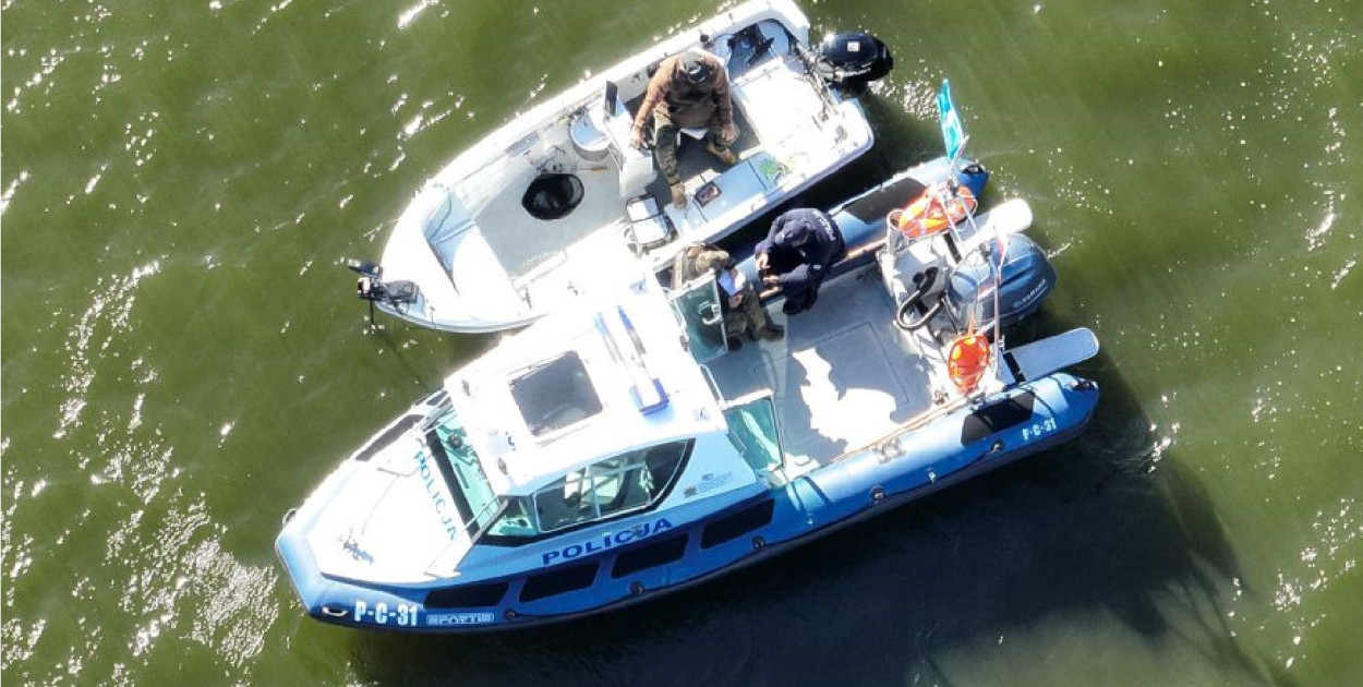 Wspólne patrole policjantów i strażników rybackich na Gople