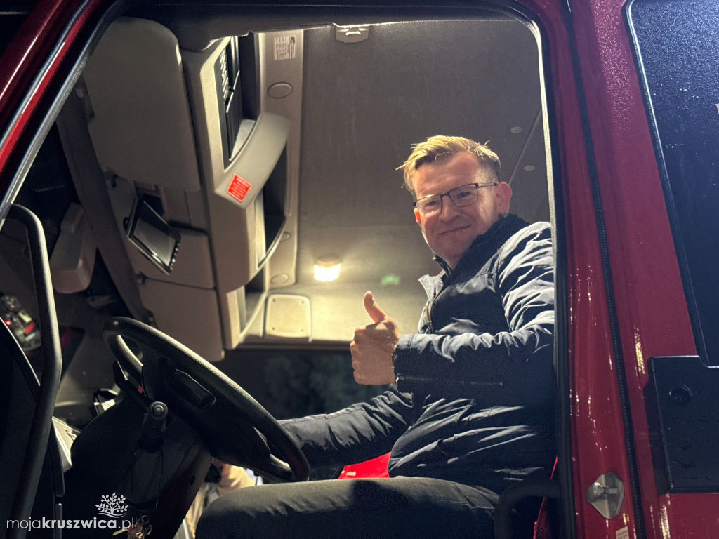 Nowy wóz OSP Kruszwica już zawitał do naszego miasta!