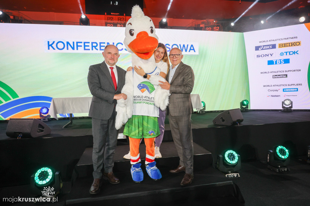 To maskotka Halowych Mistrzostw Świata w Lekkiej Atletyce Kujawy Pomorze 26