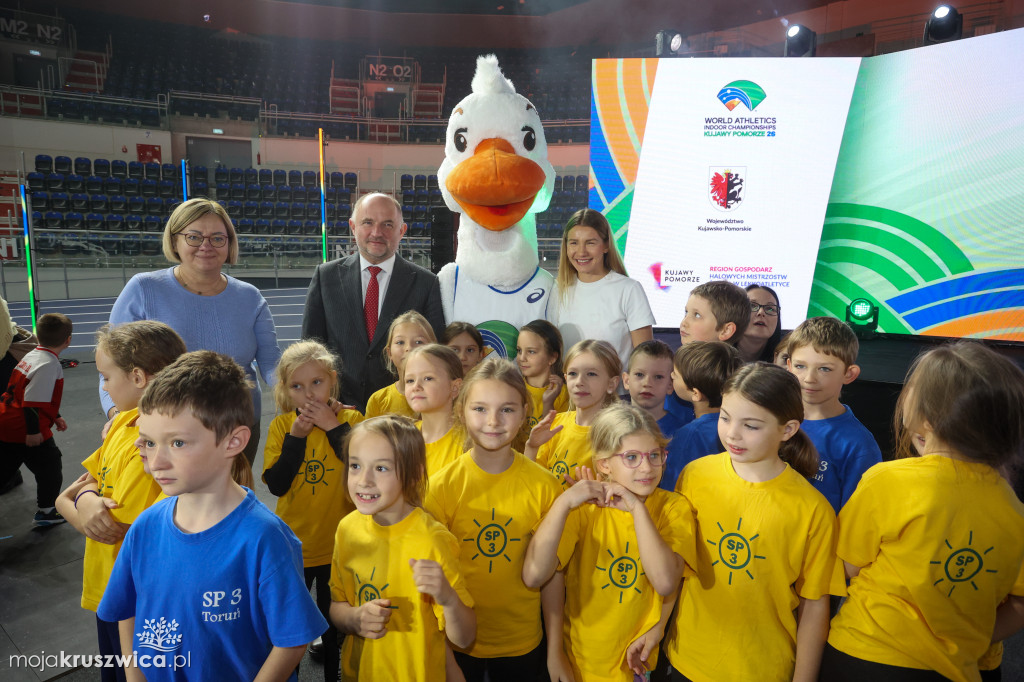 To maskotka Halowych Mistrzostw Świata w Lekkiej Atletyce Kujawy Pomorze 26