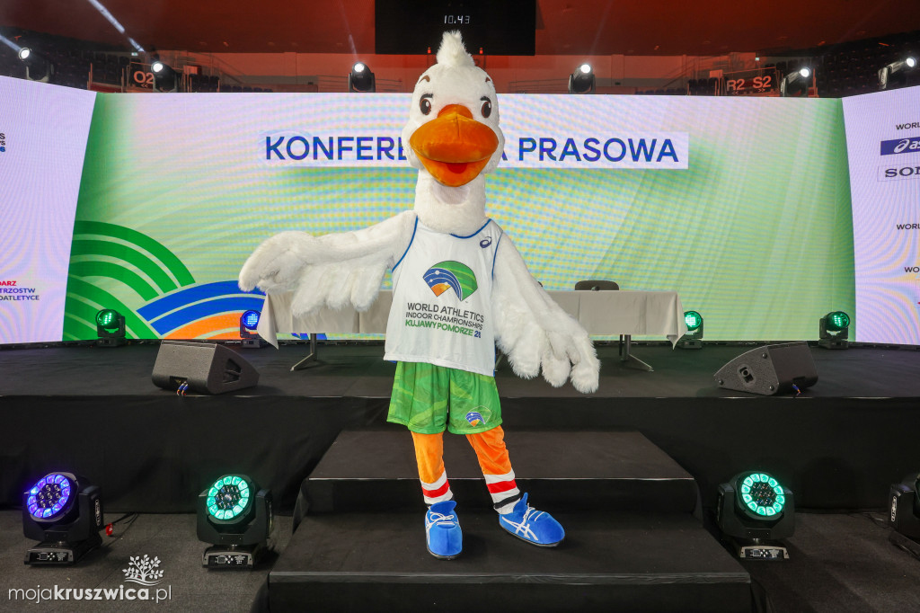 To maskotka Halowych Mistrzostw Świata w Lekkiej Atletyce Kujawy Pomorze 26