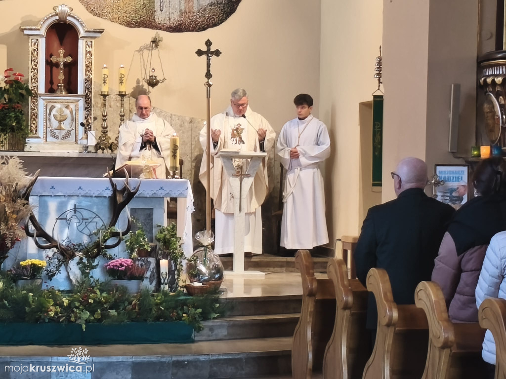 Hubertus w Kruszwicy. Myśliwi w kościele św. Teresy [ZDJĘCIA]