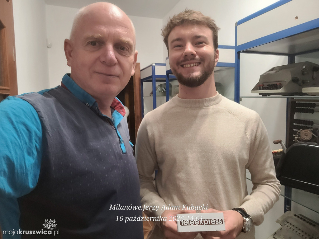 Kruszwiczanin w Teleexpressie: Pasja Jerzego Kubackiego do maszyn liczących!