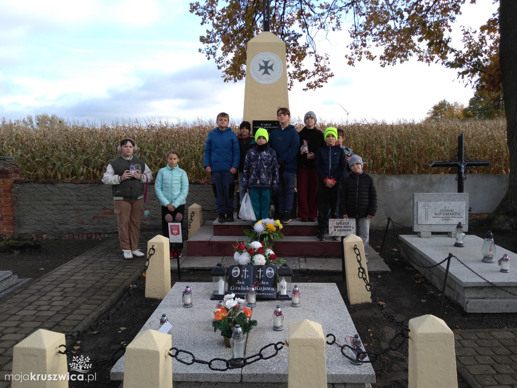 „A pamięć o nich trwać będzie…”. W Chełmcach odwiedzili groby bohaterów