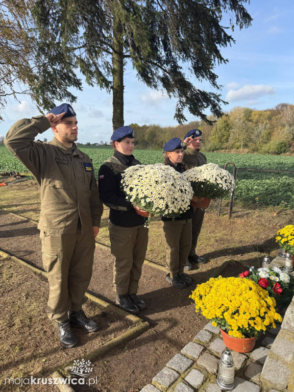Uczniowie Zespołu Szkół im. Kazimierza Wielkiego uczcili pamięć ofiar okupacji