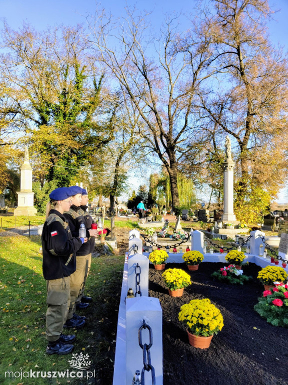 Uczniowie Zespołu Szkół im. Kazimierza Wielkiego uczcili pamięć ofiar okupacji