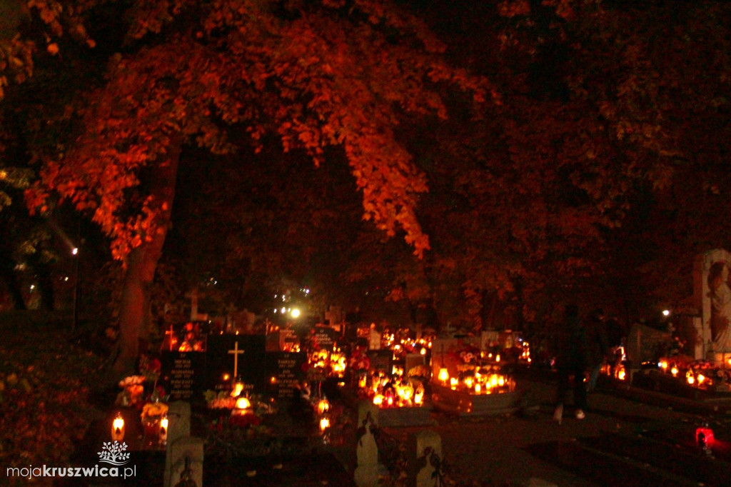 Wieczór na kruszwickim cmentarzu 2025