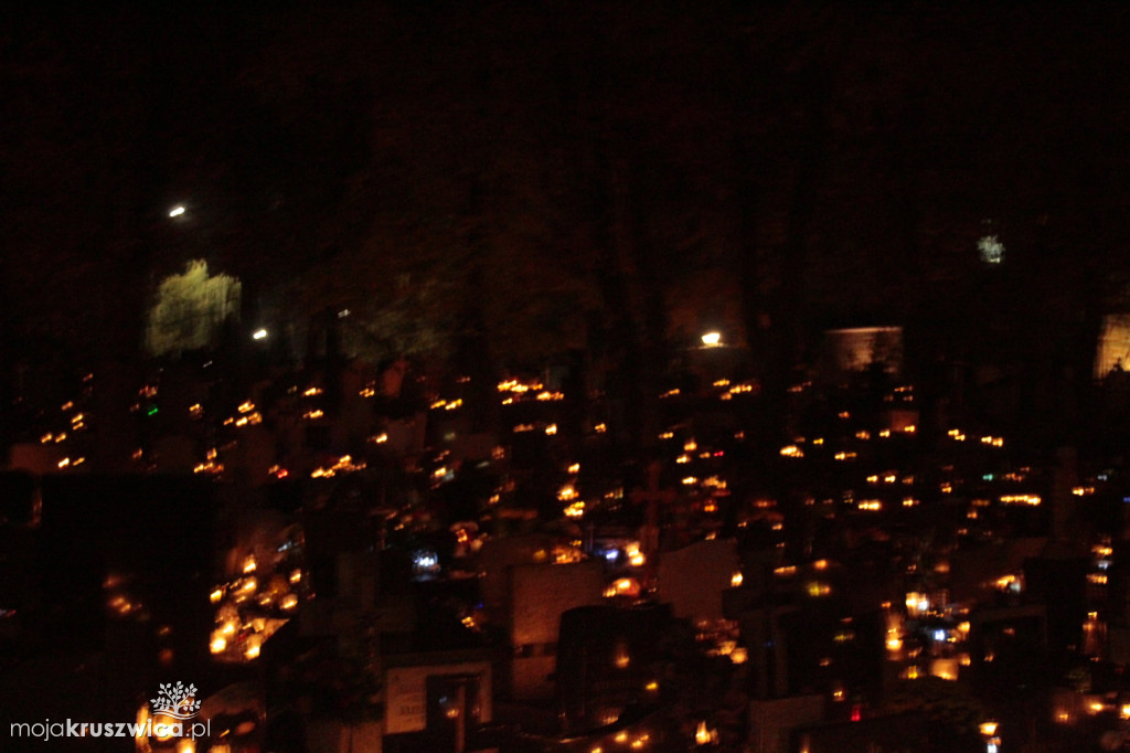 Wieczór na kruszwickim cmentarzu 2025