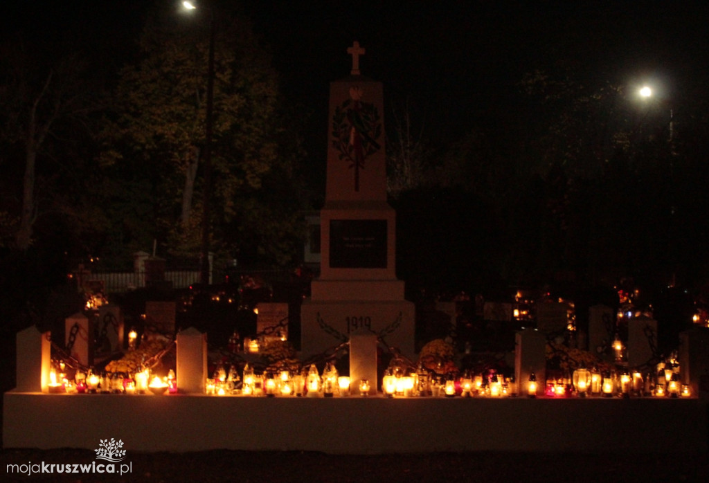 Wieczór na kruszwickim cmentarzu 2025