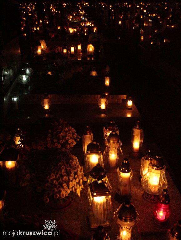 Wieczór na kruszwickim cmentarzu 2025