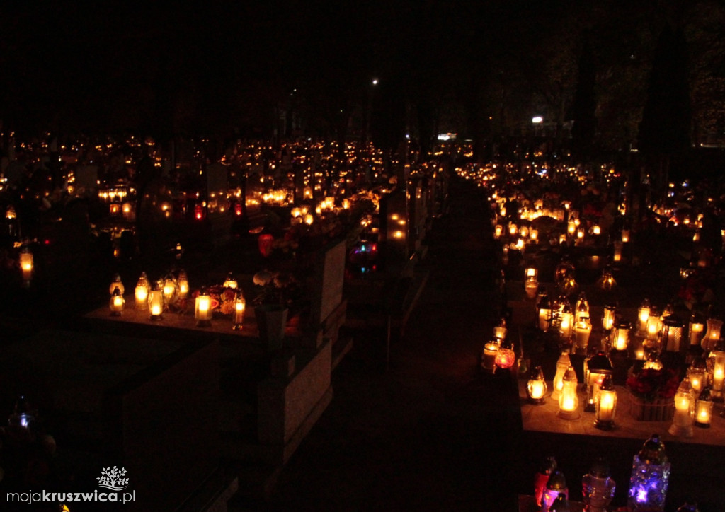 Wieczór na kruszwickim cmentarzu 2025