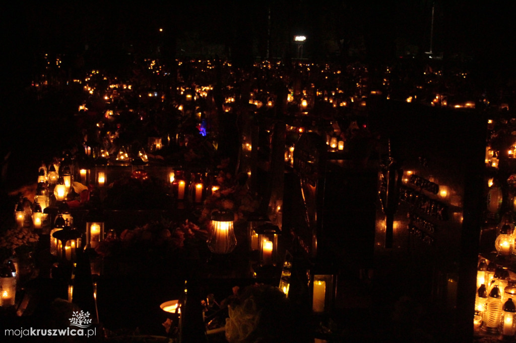 Wieczór na kruszwickim cmentarzu 2025