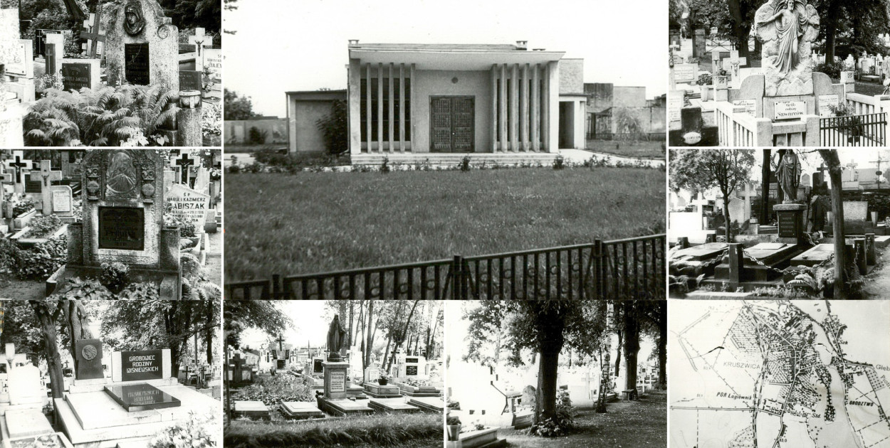Spacerkiem po kruszwickim cmentarzu 45 lat temu. Zobacz najbardziej znane groby