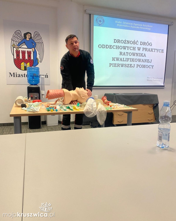 Ćwiczenia ratownicze na Wiśle z udziałem Nadgoplańskiego WOPR Kruszwica