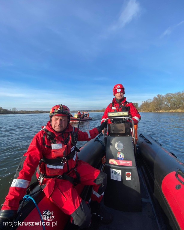 Ćwiczenia ratownicze na Wiśle z udziałem Nadgoplańskiego WOPR Kruszwica