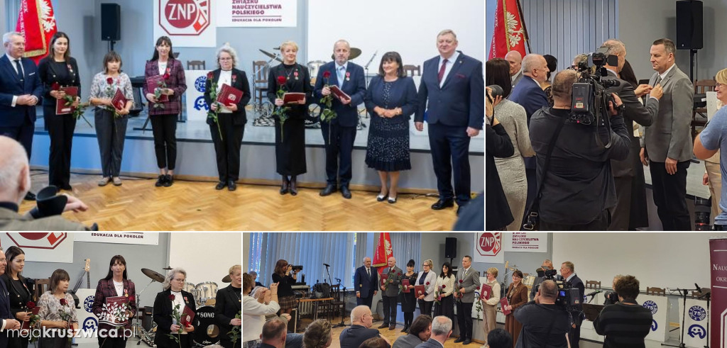 Najwyższe odznaczenia dla nauczycieli z MOW Kruszwica [ZDJĘCIA]