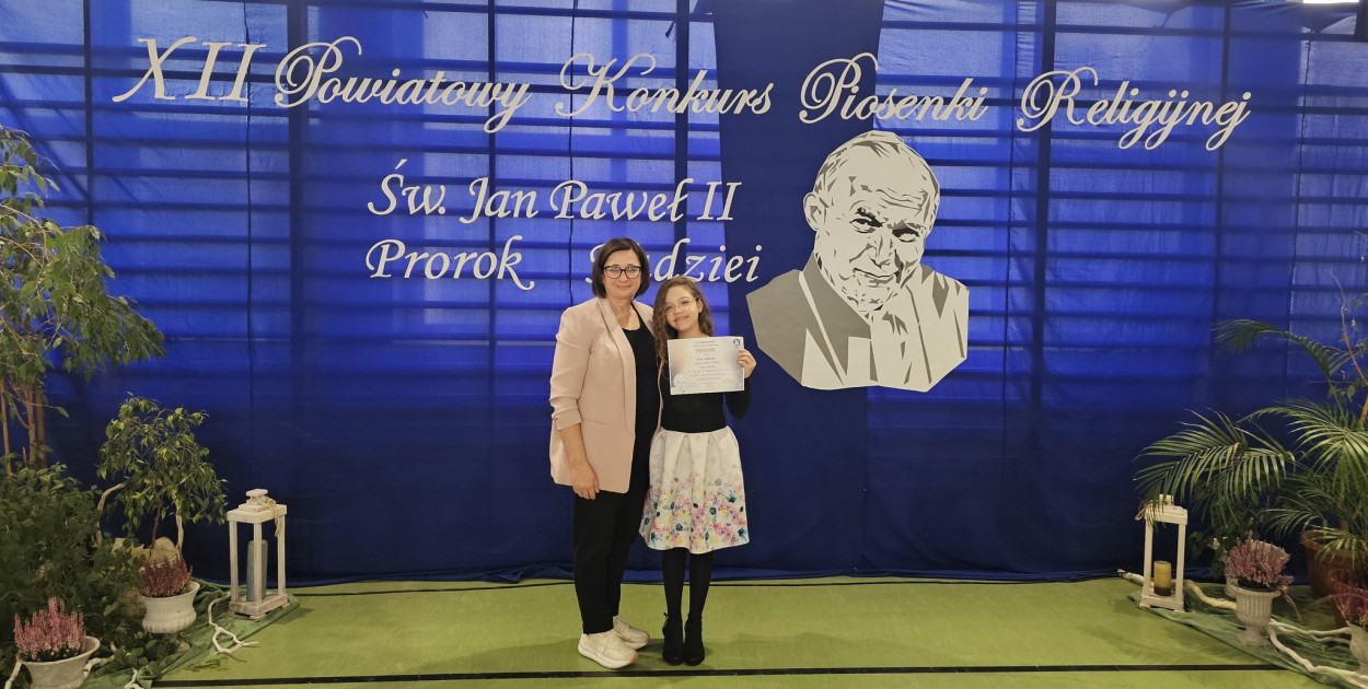 Sukces uczennicy Szkoły Podstawowej nr 1 w powiatowym konkursie