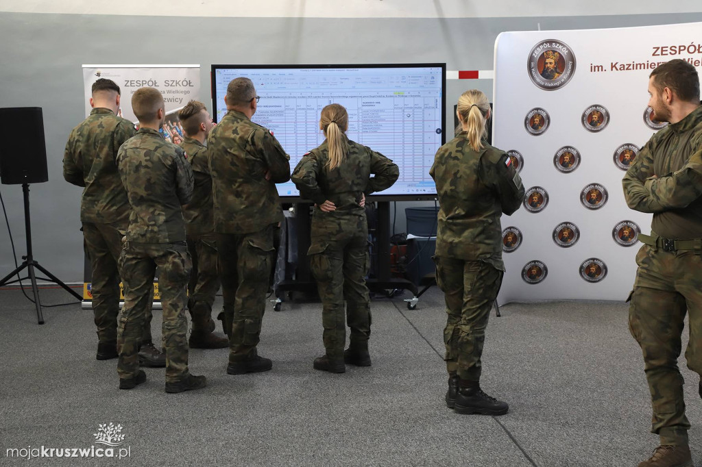 W ZS w Kruszwicy odbył się Turniej Strzelecki Służb Mundurowych [FOTO]