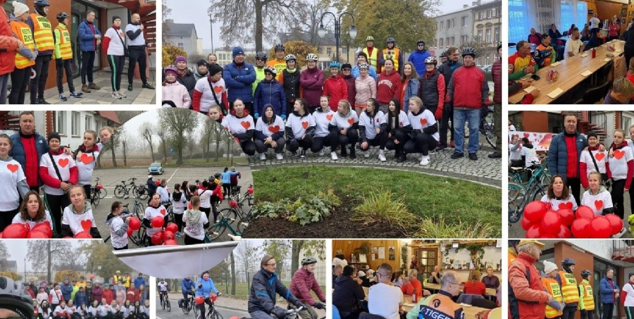 Rajd rowerowy w Kruszwicy w ramach kampanii „Dzieciństwo bez przemocy” [ZDJĘCIA]