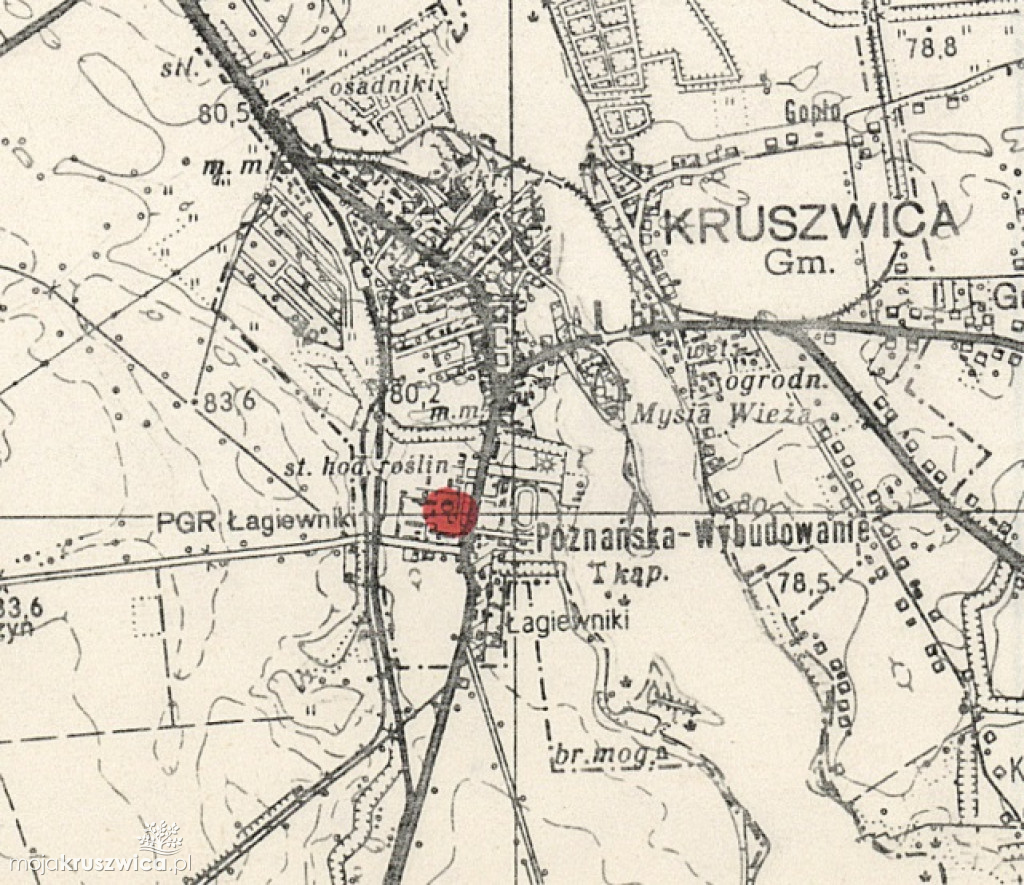 Kruszwickie adresy z przeszłości: Dawna rządcówka pod Kruszwicą