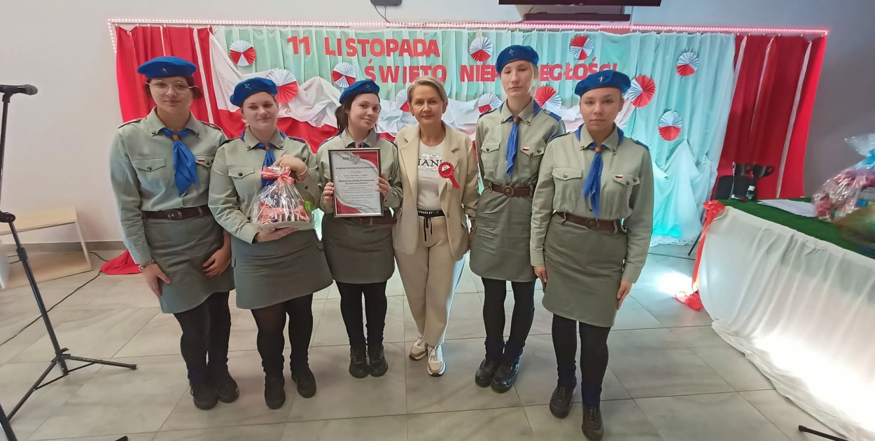 Wychowanki MOW Kruszwica na wydarzeniu \