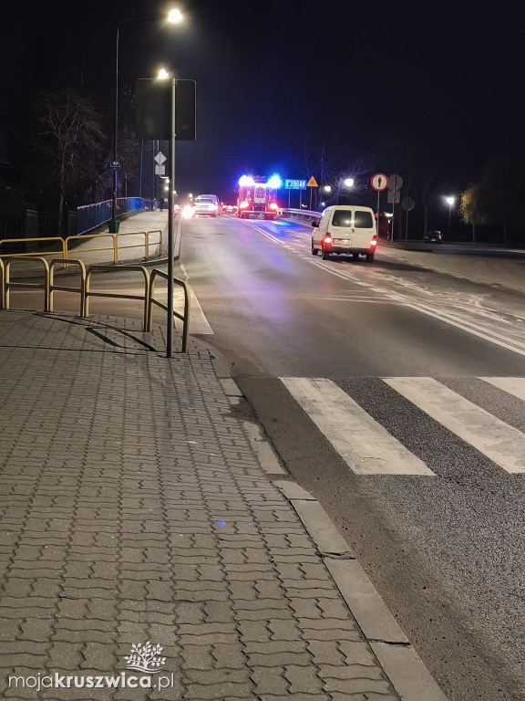 Strażacy z interwencją na Kościuszki. Chodzi o plamę oleju