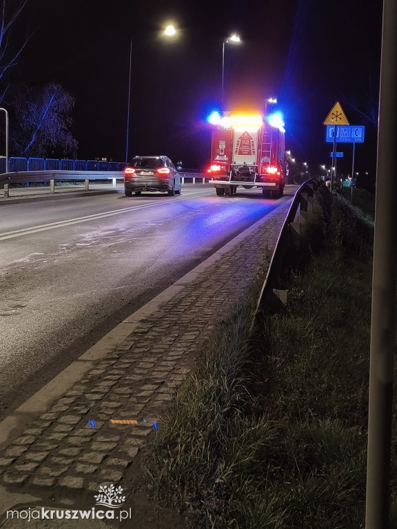 Strażacy z interwencją na Kościuszki. Chodzi o plamę oleju