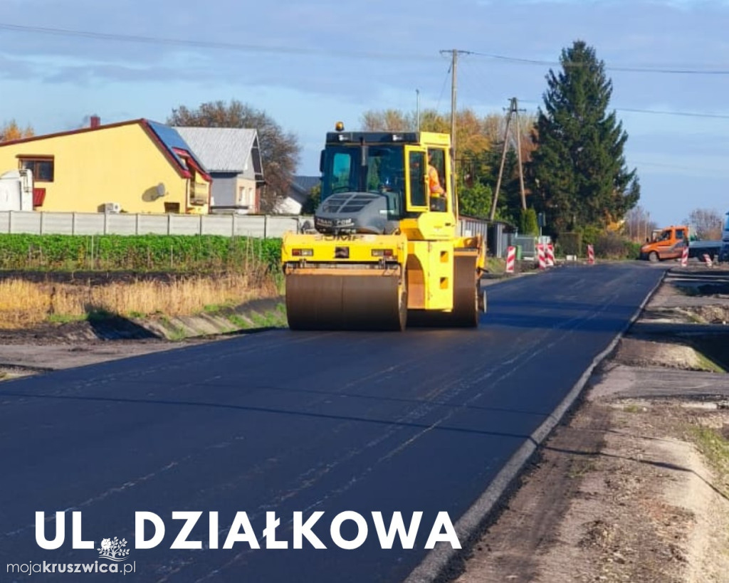 Przebudowa ponad 8 kilometrów dróg w gminie Kruszwica w 2025 roku