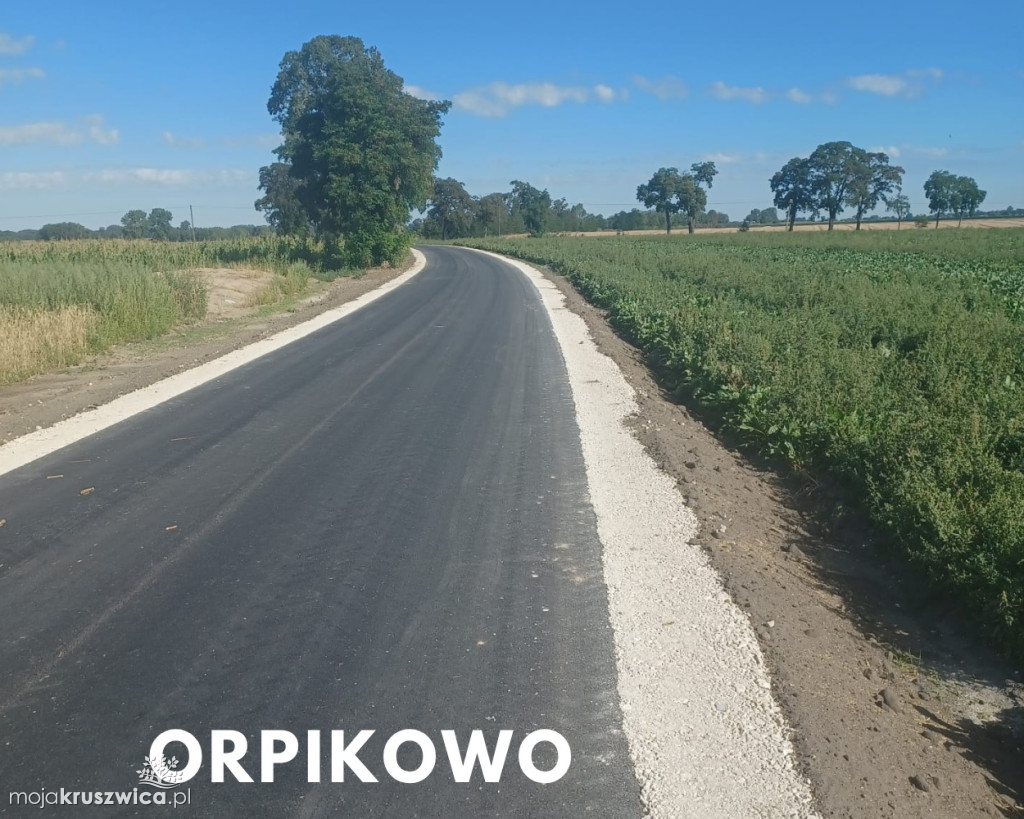 Przebudowa ponad 8 kilometrów dróg w gminie Kruszwica w 2025 roku